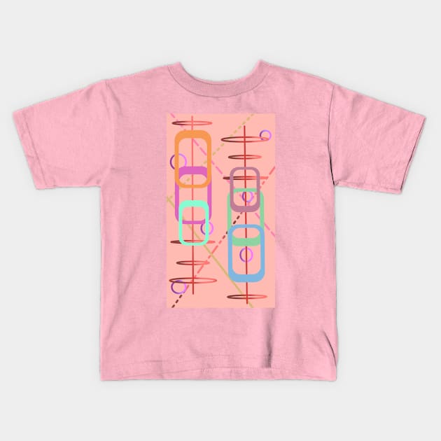 Atomic Inspired Kids T-Shirt by MacSquiddles